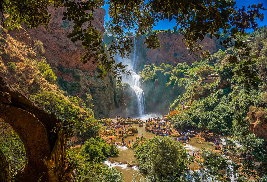 Private day trip to Ouzoud waterfalls Guided Hike and Boat Trip – 1 Day